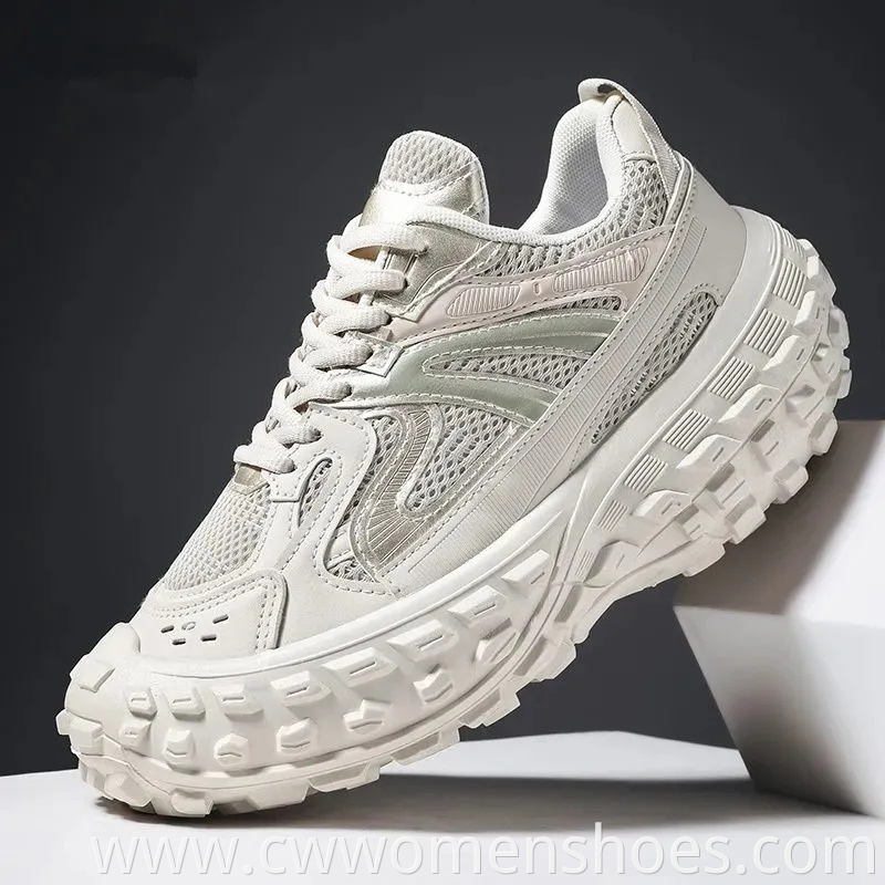 New Durian Tank Dad Shoes Men's Shoes Thick Soled Height Increasing Paris Tire Shoes Personalized Women's Shoes